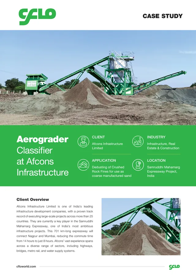 Afcons Infrastructure Limited case study cover