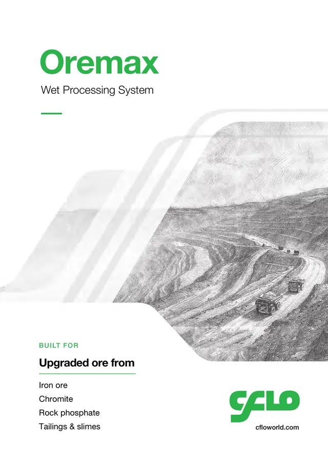 Oremax Brochure cover