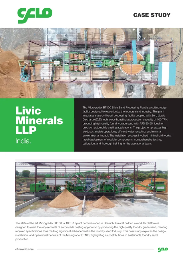 Livic Minerals LLP case study cover