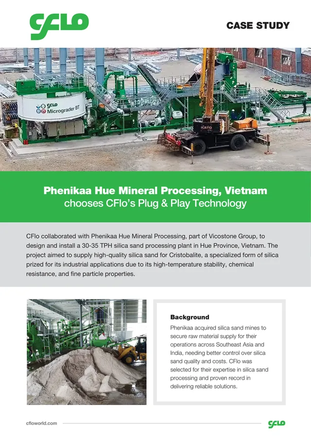 Phenikaa Hue Mineral Processing (Vicostone Group) case study cover