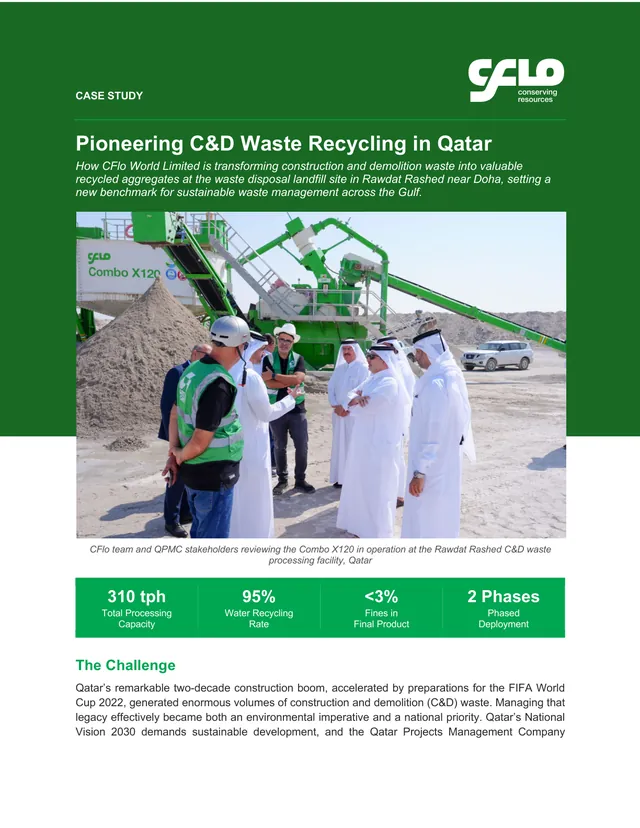 Green & Grey Trading and Contracting WLL | QPMC case study cover