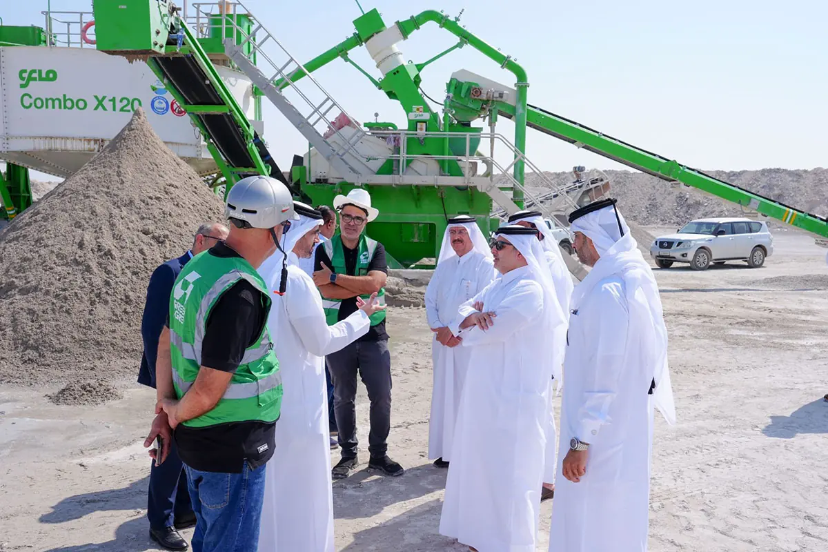 Pioneering C&D Waste Recycling in Qatar