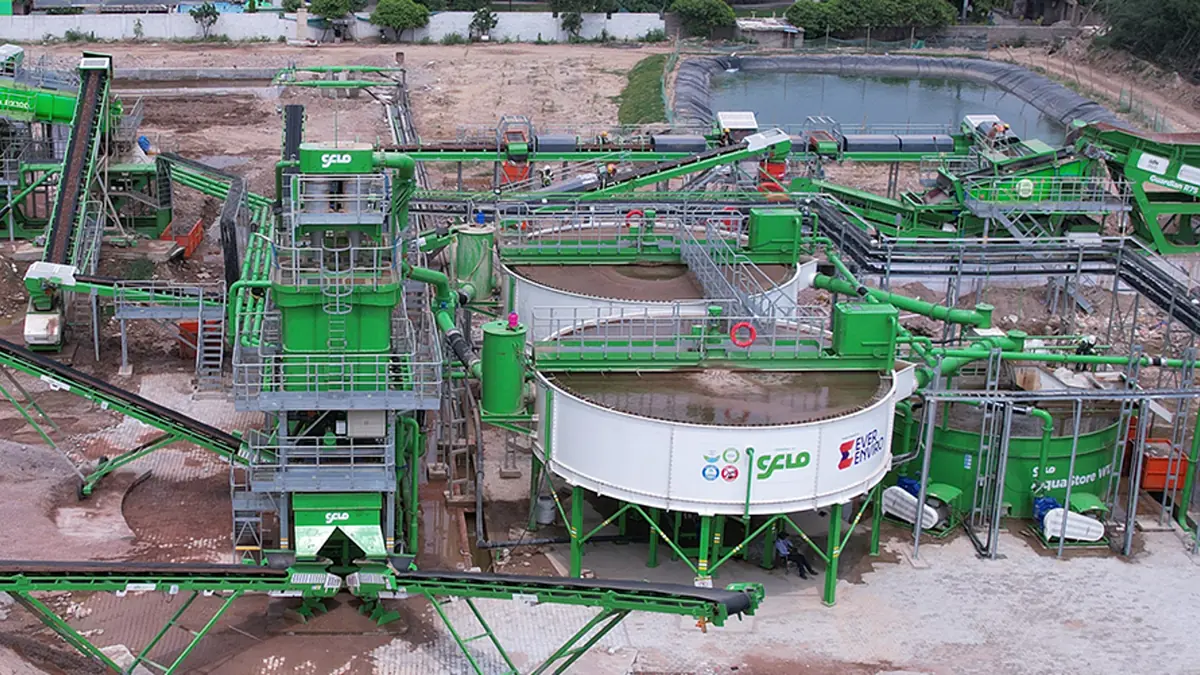 Reurban C&D Waste Recycling Plant for the Middle East