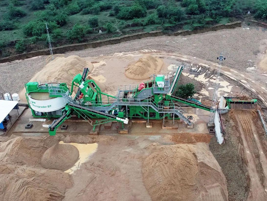 CFlo Micrograder fine material classification plant