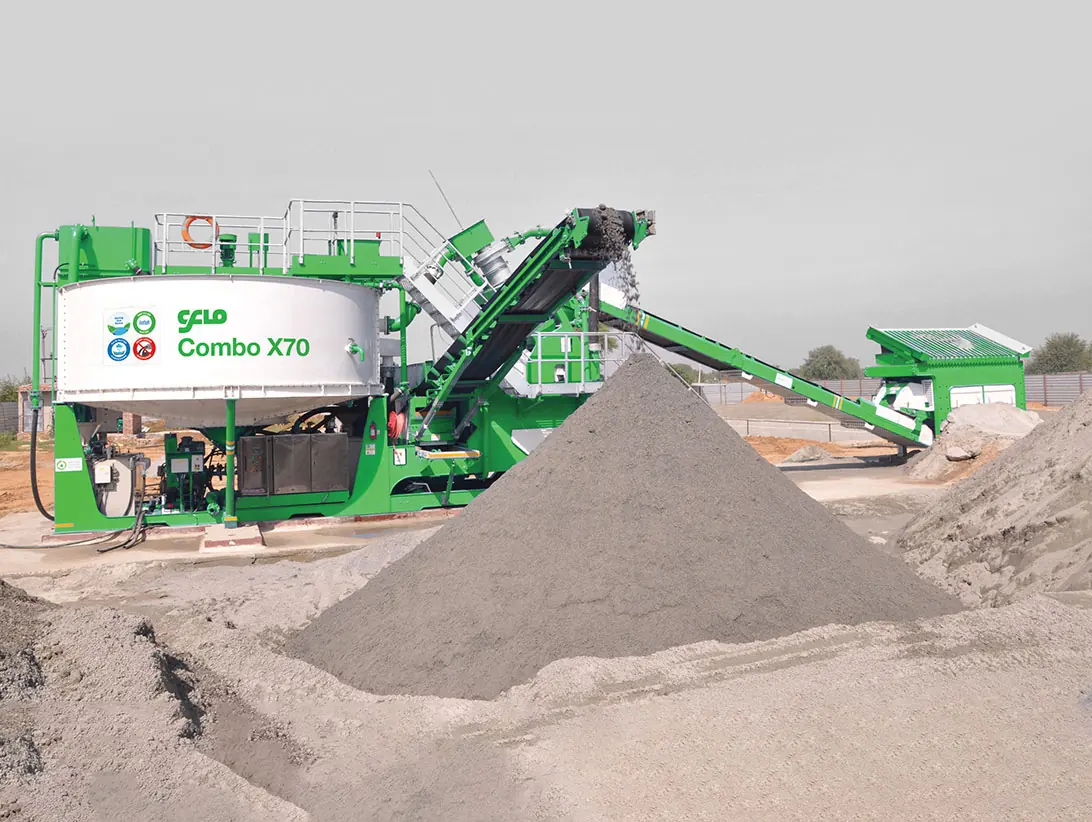 Manufactured Sand and Crushed Rock Fines Washing Plants: photo 2