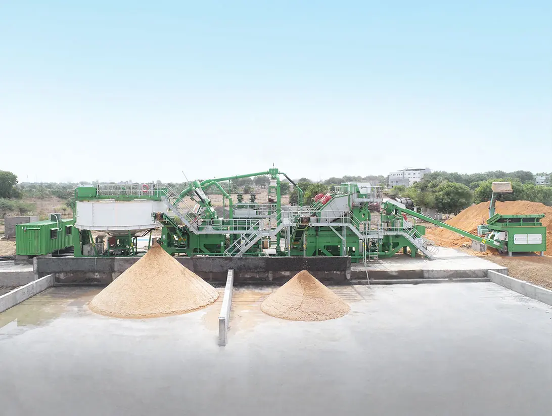 Micrograder Silica Sand Washing & Processing Plant: photo 1