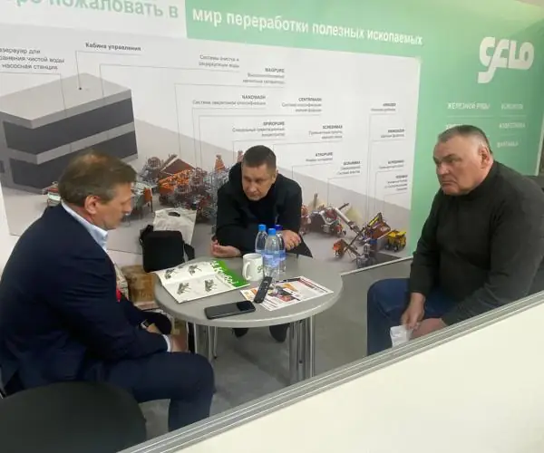 CFlo showcases Mineral Beneficiation Solutions in MiningWorld Russia 2024: photo 4