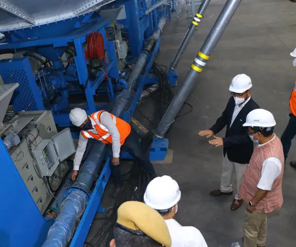 We exported our patented C&D Waste Recycling machine to Korea: photo 5