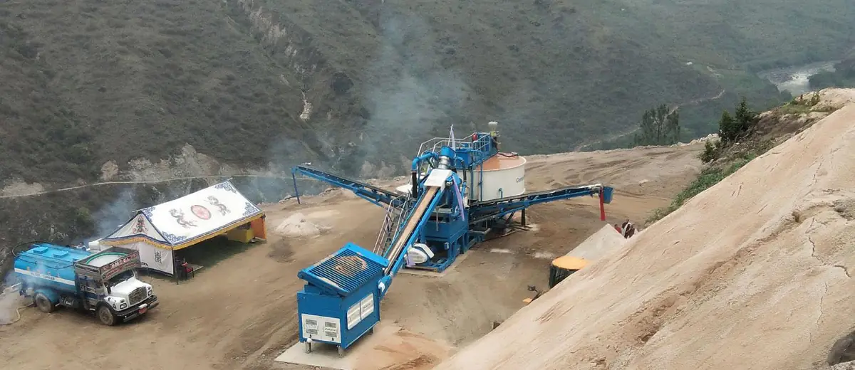 Manufactured Sand Plant launched in Bhutan: photo 1