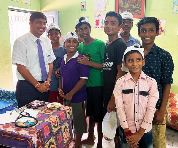Paediatric consultation conducted at SAMPARC: photo 1