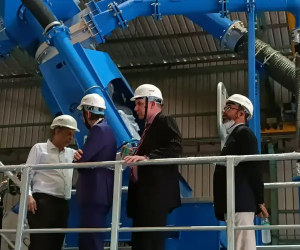 Senior UK Diplomats visit our Manufacturing Facility: photo 5