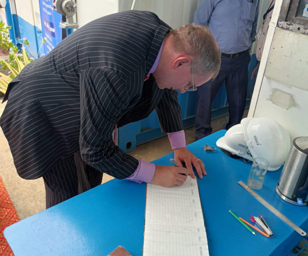 Senior UK Diplomats visit CFlo's Manufacturing Facility in Kolkata