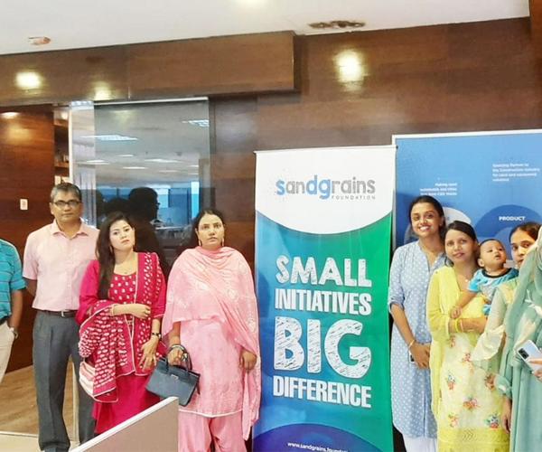 Sand Grains Foundation organized day-long activity for the SHM boys and girls
