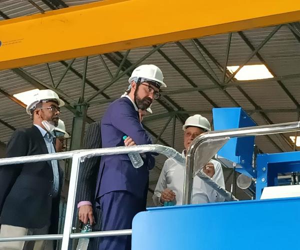 Senior UK Diplomats visit CFlo's Manufacturing Facility in Kolkata