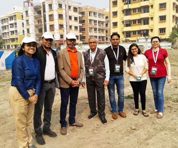 The Sand Grains Foundation plants 200 Saplings at Green Verge 5, New Town, Kolkata