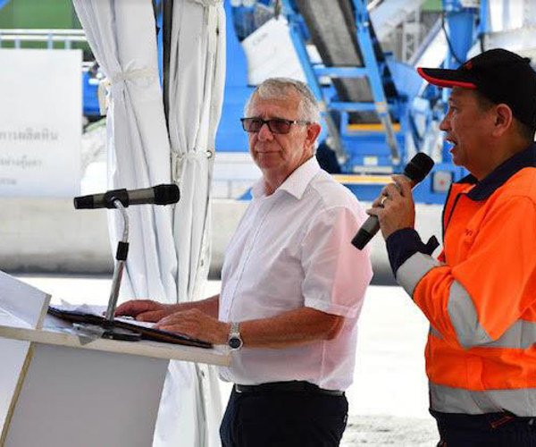 CFlo Sand Washing Plant Launched in Thailand